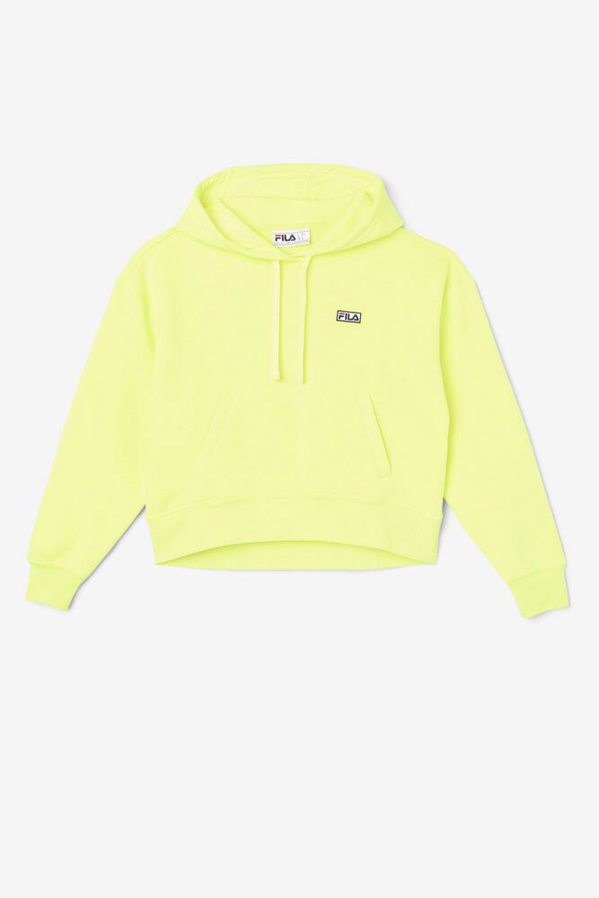Fila Hoodie Womens Yellow - Marina - Philippines 4093812-QV